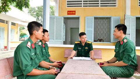 Trung đoàn 1, Sư đoàn 330 chủ động quản lý tư tưởng bộ đội