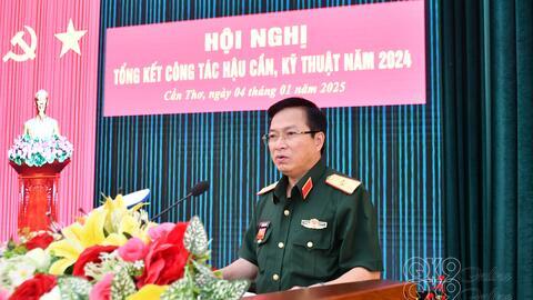Ngành Hậu cần - Kỹ thuật Quân khu 9 hoàn thành tốt nhiệm vụ năm 2024