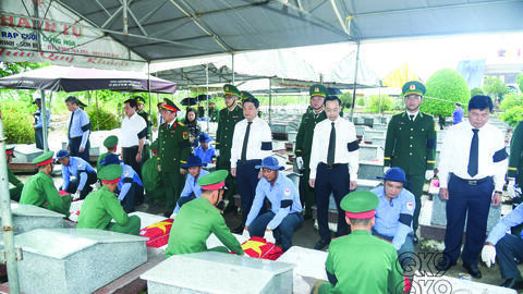 TRUY ĐIỆU, CẢI TÁNG 83 HÀI CỐT LIỆT SĨ