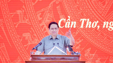 THỦ TƯỚNG PHẠM MINH CHÍNH CHỦ TRÌ HỘI NGHỊ VỚI CÁC TỈNH VÙNG ĐBSCL VÀ ĐÔNG NAM BỘ
