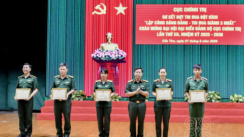 SƠ KẾT ĐỢT THI ĐUA “LẬP CÔNG DÂNG ĐẢNG – THI ĐUA GIÀNH 3 NHẤT”