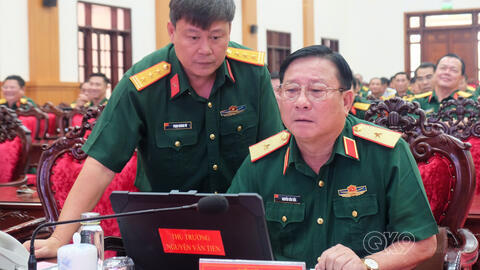 ĐẨY MẠNH ỨNG DỤNG KHOA HỌC CÔNG NGHỆ, CHUYỂN ĐỔI SỐ, CẢI CÁCH HÀNH CHÍNH QUÂN SỰ