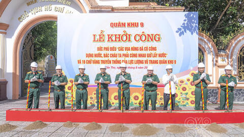 Khởi công xây dựng công trình kỷ niệm