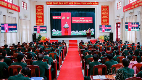 Cục Hậu cần - Kỹ thuật phổ biến, giáo dục pháp luật năm 2025