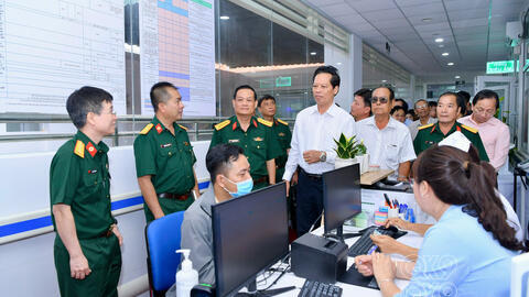 Bệnh viện Quân y 120, khai trương Trung tâm tiêm chủng Vắc xin