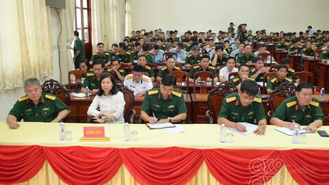 Cục Tài chính, Bộ Quốc phòng, tập huấn nghiệp vụ về đấu thầu, quản lý dự án và giám sát đánh giá dự án đầu tư