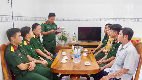 Trung đoàn 3, Sư đoàn 330 bàn giao 02 căn “Nhà đồng đội”