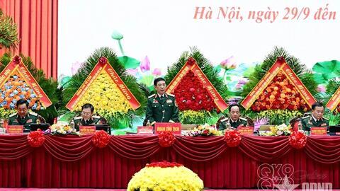 Đại hội bầu Đoàn đại biểu Đảng bộ Quân đội dự Đại hội lần thứ XIV của Đảng