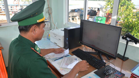 Ứng dụng chuyển đổi số chống khai thác IUU