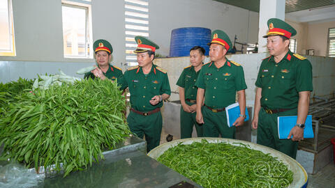 Quân khu kiểm tra công tác bảo đảm Hậu cần - kỹ thuật
