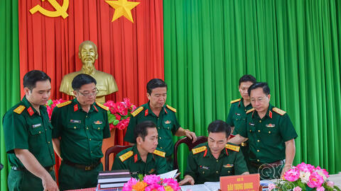 Bộ Quốc phòng kiểm tra công tác quân sự, quốc phòng tại Quân khu 9