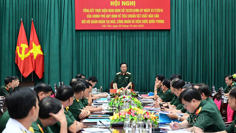 Quân khu 9 tổng kết Nghị định số 76 của Chính phủ