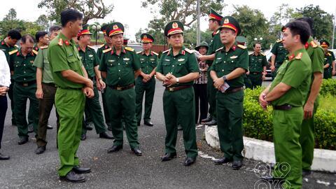 Quân khu 9: Kiểm tra công tác chuẩn bị diễn tập khu vực phòng thủ