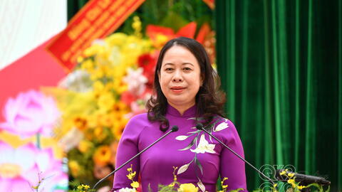 Phó Chủ tịch nước Võ Thị Ánh Xuân, dự và phát biểu chỉ đạo Đại hội Thi đua yêu nước tỉnh An Giang giai đoạn 2025-2030