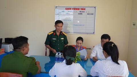 Tòa án Quân sự khu vực Quân khu 9: Phối hợp tổ chức phiên tòa giả định về chống khai thác IUU