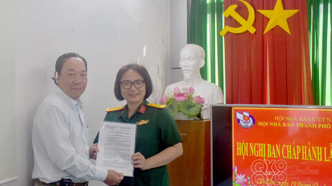 Kiện toàn nhân sự Hội Nhà báo TP. Cần Thơ