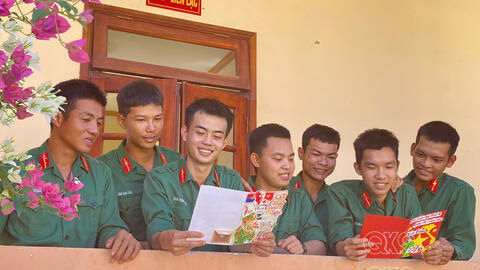 Thiệp nhỏ xinh cùng lời tri ân sâu sắc