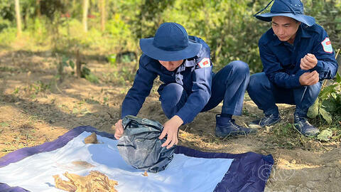 Tỉnh An Giang: Quy tập được 2 bộ hài cốt liệt sĩ tại phường Chi Lăng
