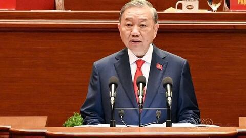 Báo cáo về các văn kiện trình Đại hội XIV của Đảng do đồng chí Tổng Bí thư Tô Lâm trình bày tại Đại hội