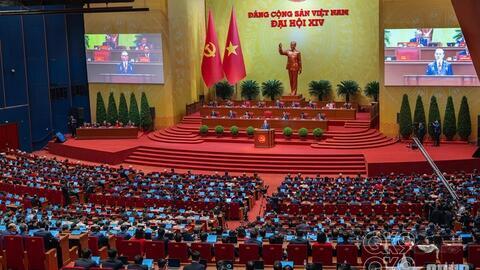 Khai mạc trọng thể Đại hội đại biểu toàn quốc lần thứ XIV của Đảng