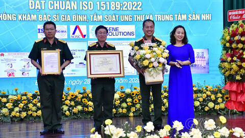 Khoa Xét nghiệm Bệnh viện Quân y 120 đạt chuẩn ISO 15189:2022