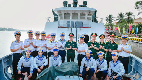 Đoàn công tác Tổng cục Chính trị kiểm tra, chúc Tết các đơn vị Quân khu 9