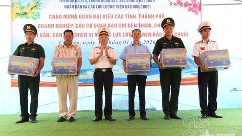 Tổ an ninh tự quản ở đảo Hòn Chuối