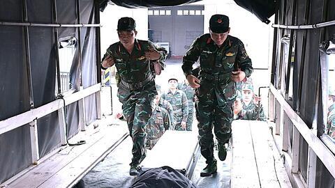 Bộ đội Lữ đoàn Công binh 25 vui xuân, sẵn sàng chiến đấu cao