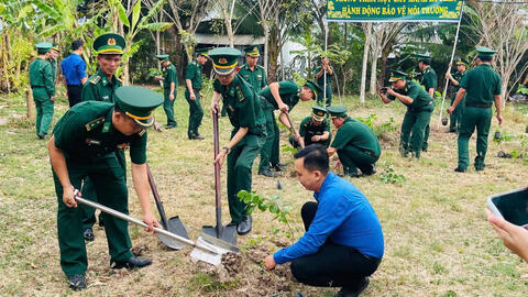 Lan tỏa Tết trồng cây