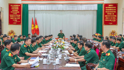 Quân khu hoàn thành tốt nhiệm vụ tháng 2