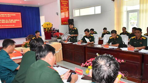 Bộ CHQS tỉnh An Giang kiểm tra tình hình thanh niên nhập ngũ và công tác chuẩn bị Lễ giao, nhận quân năm 2026
