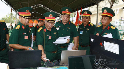 Bộ CHQS TP Cần Thơ tổ chức Hội thi công tác chuẩn bị huấn luyện năm 2026