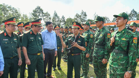 Lực lượng vũ trang Quân khu 9 bước vào mùa huấn luyện năm 2026