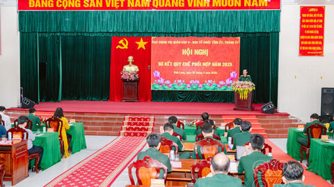 Cục Chính trị Quân khu 9 - Ban Tổ chức Tỉnh ủy, Thành ủy: Sơ kết Quy chế phối hợp năm 2025
