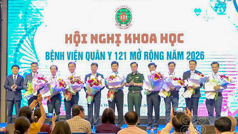 Hội nghị Khoa học Bệnh viện Quân y 121 mở rộng năm 2026