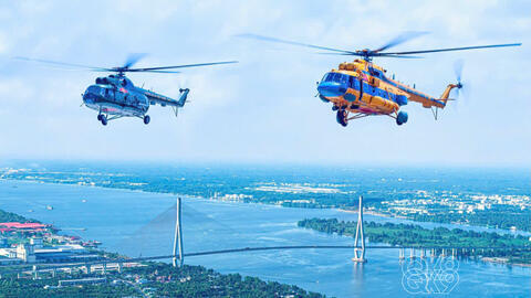 Bay trên dải đất phù sa