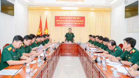 Quân khu kiểm tra công tác chuẩn bị bầu cử địa bàn thành phố Cần Thơ