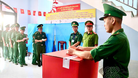 Hòn Chuối hoàn thành bầu cử