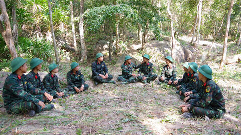 Hành trình trưởng thành của chiến sĩ mới