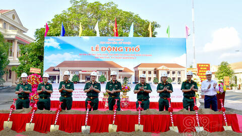 Cục Hậu cần – Kỹ thuật Quân khu cải tạo, xây mới một số hạng mục khối cơ quan