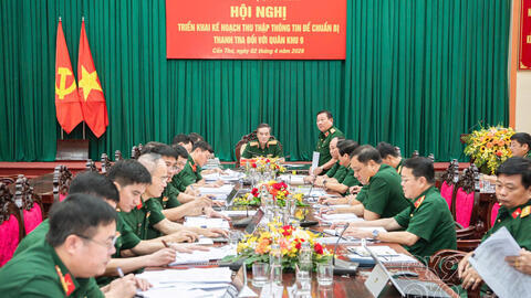 Thanh tra Bộ Quốc phòng triển khai Kế hoạch thu thập thông tin phục vụ công tác thanh tra tại Quân khu 9
