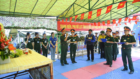 Tuổi trẻ LLVT Quân khu lan tỏa trách nhiệm vì cộng đồng