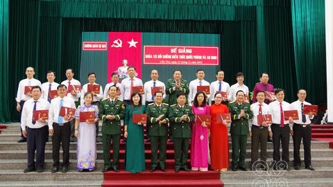 Tăng cường công tác giáo dục Quốc phòng và An ninh