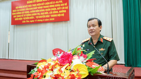 Đảng ủy Quân khu 9 nhiều kết quả nổi bật trong thực hiện Kết luận 21