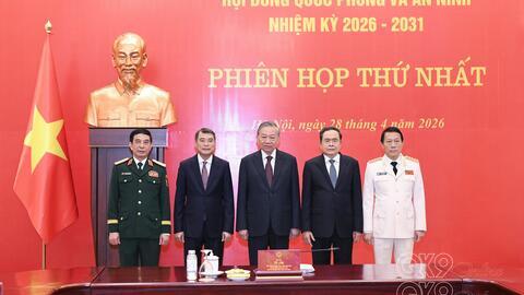 Tổng Bí thư, Chủ tịch nước Tô Lâm chủ trì Phiên họp thứ nhất Hội đồng Quốc phòng và An ninh