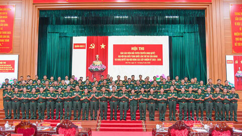 Quân khu 9: Khai mạc hội thi báo cáo viên giỏi