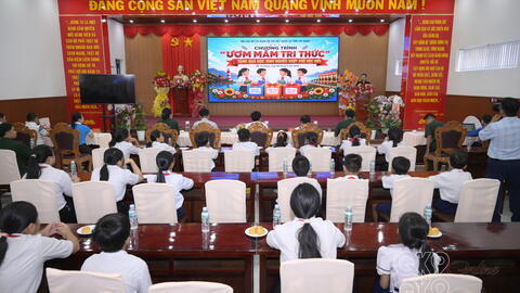 Lan tỏa yêu thương đến học sinh đặc khu Kiên Hải