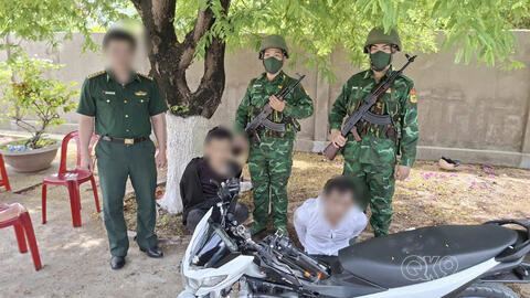 Đồn Biên phòng Cửa khẩu cảng Giao Long phối hợp triệt phá vụ tàng trữ trái phép chất ma túy
