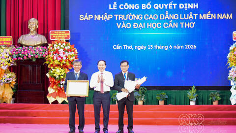 Sáp nhập Trường Cao đẳng Luật miền Nam vào Đại học Cần Thơ