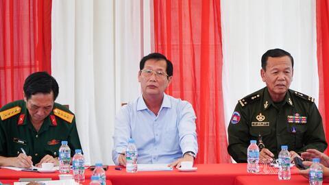 Lãnh đạo tỉnh An Giang: Thăm, động viên Đội K93 làm nhiệm vụ tại Campuchia